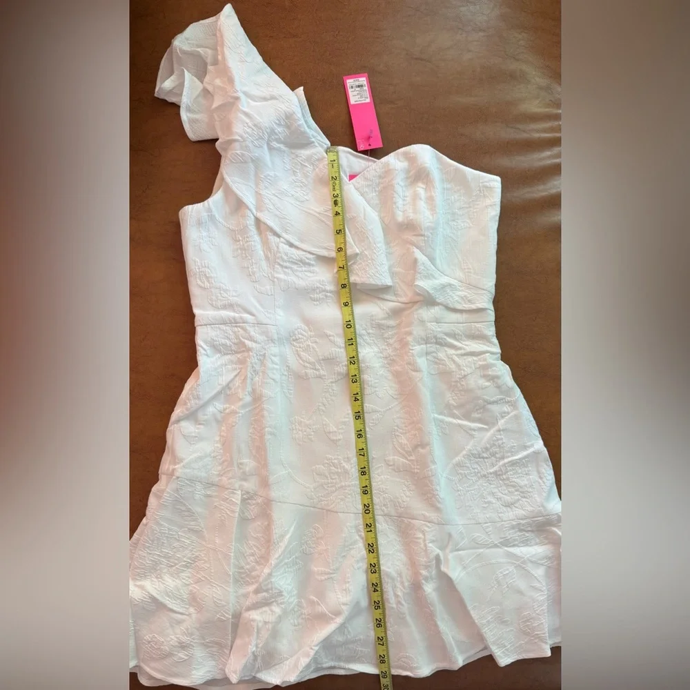 Lilly Pulitzer White Arlana Romper Sizes 12 MSRP $228 NWT - Picture 4 of 6